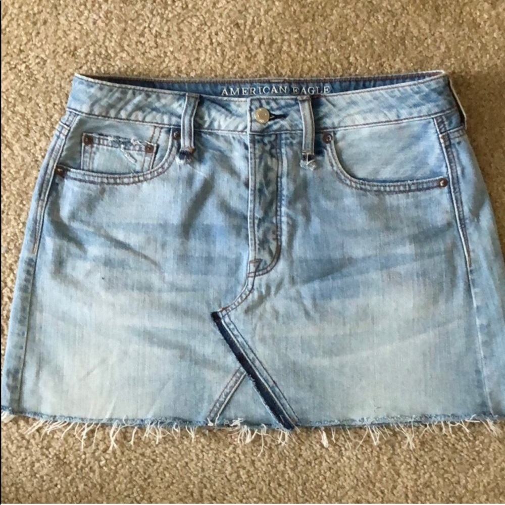 AEO Denim Mini Skirt